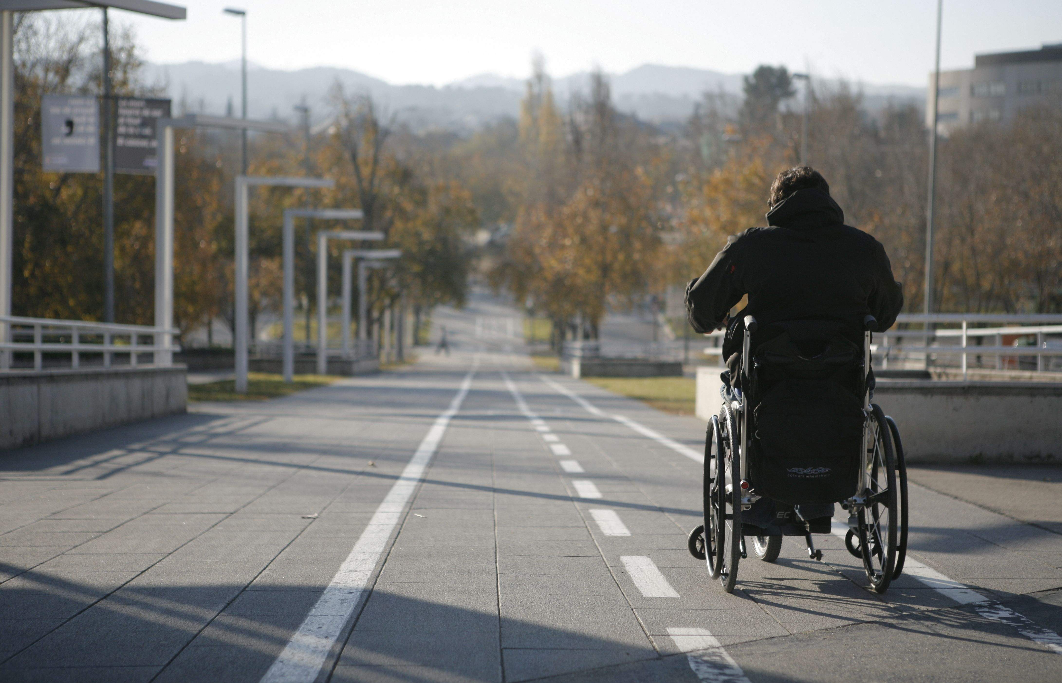 El transport adaptat està pensat per persones amb mobilitat reduïda. FOTO: Artur Ribera