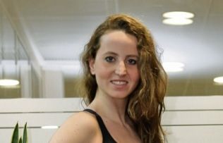 La nedadora de natació sincronitzada Paula Ramírez FOTO: Artur Ribera