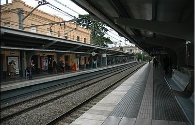 Estació de Sant Cugat FOTO: Cedida