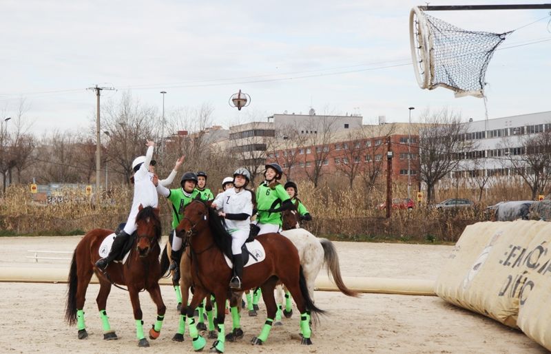 Aquest és un dels 12 partits que s'han jugat a l'hípica Can Caldés. FOTO: Lali Puig