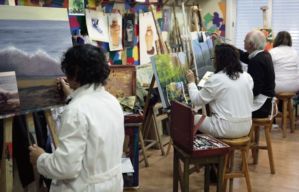 Pou d'Art ofereix formació per a diferents edats. FOTO: Artur Ribera