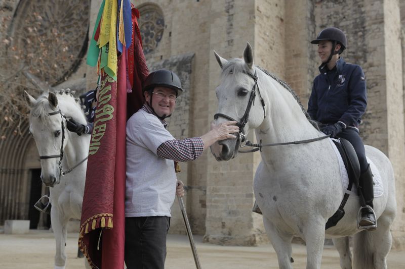 L'Entitat Sardanista Sant Cugat, banderers d'enguany