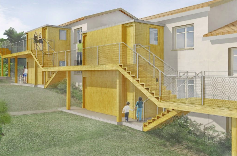 Les obres a les cases dels mestres permetran passar de 6 a 11 o 12 habitatges. FOTO: Cedida