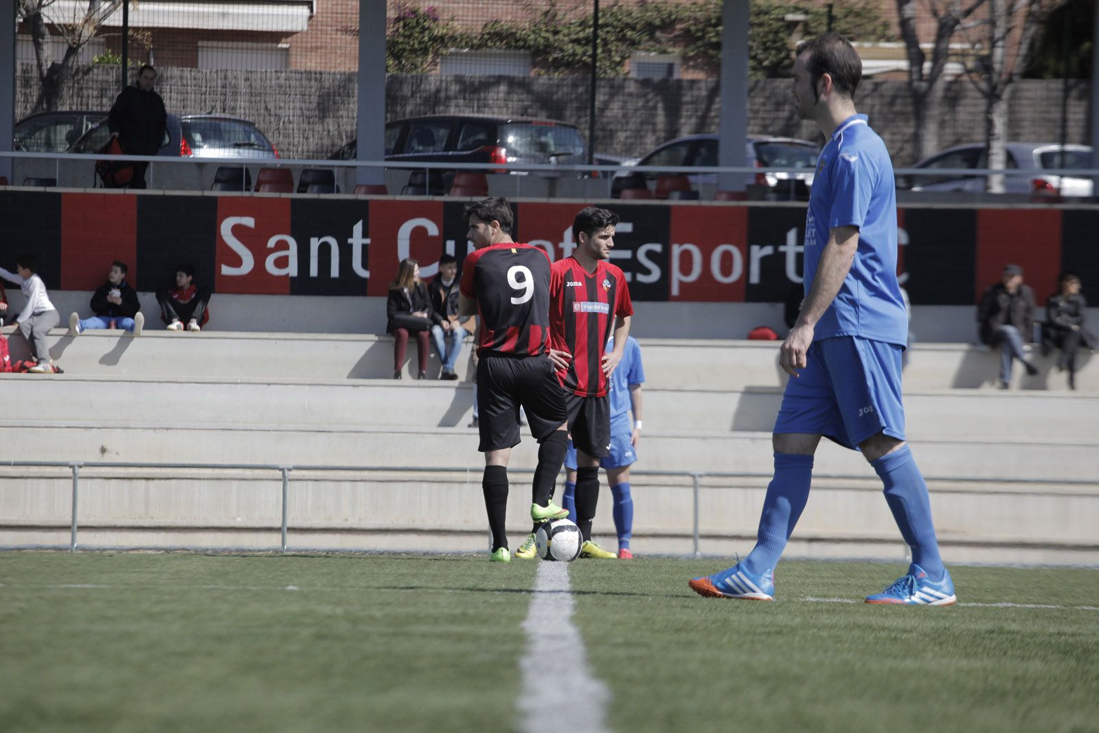 Futbol. Sant Cugat Esport Vs FC-UD Unificación Bellvitge