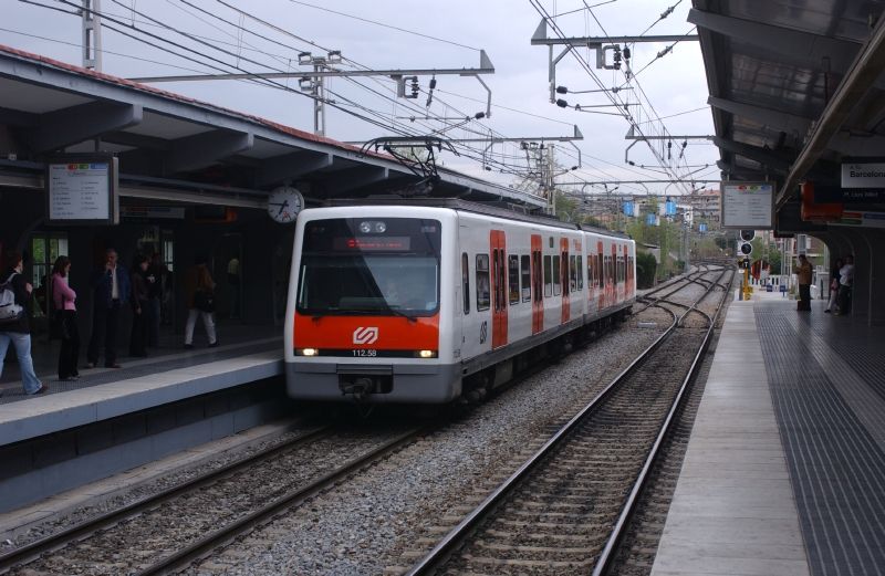 Imatge de l'estació de Sant Cugat. FOTO: Artur Ribera