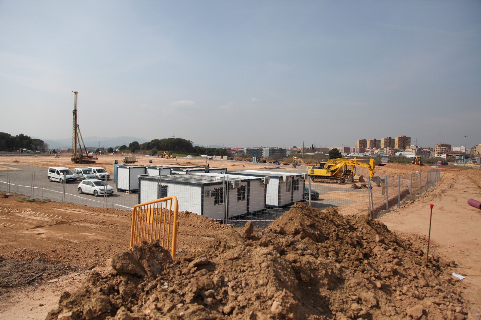 Leroy Merlin s'instal·larà en una parcel·la de la carretera de Rubí. FOTO: Lali Puig