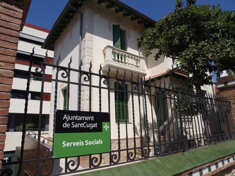 Sant Cugat disposa de sis punts d'atenció, un d'ells, al Xalet Negre. FOTO: Artur Ribera