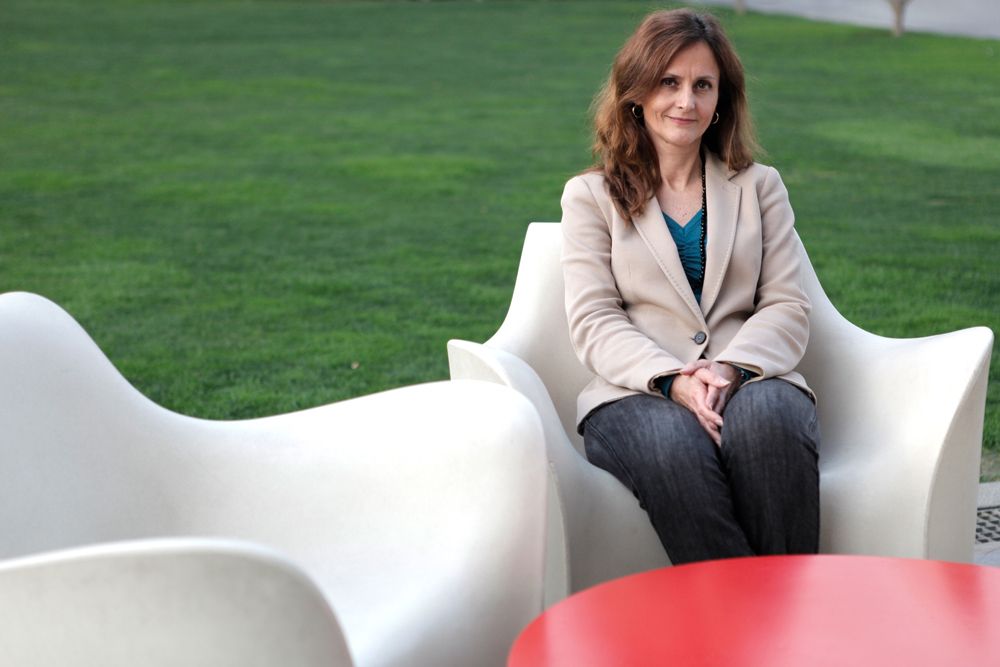 Maria Rosa Comellas, alcaldable de SI. FOTO: Artur Ribera