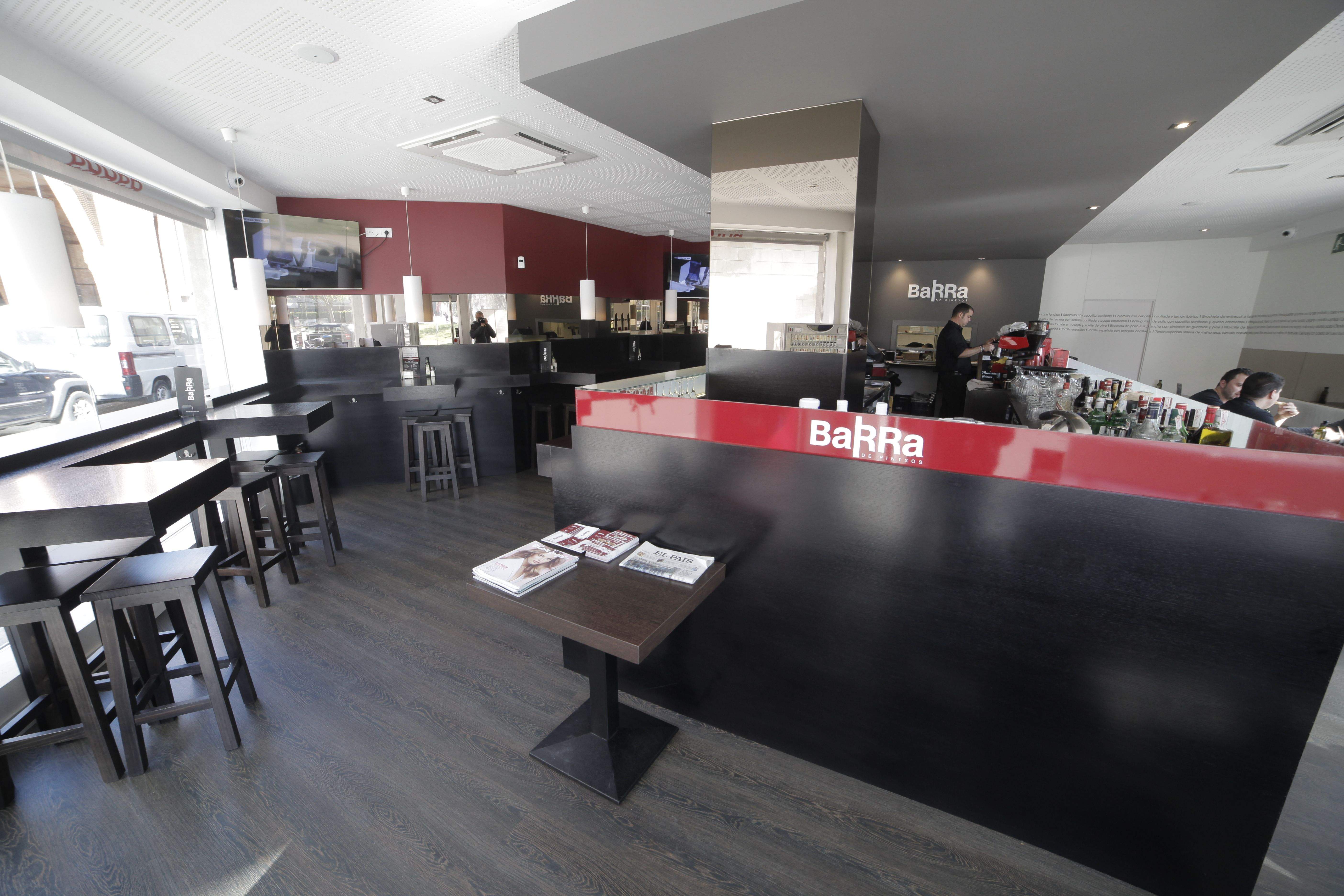 La llum i la moderna decoració fan d'aquest espai un lloc molt agradable