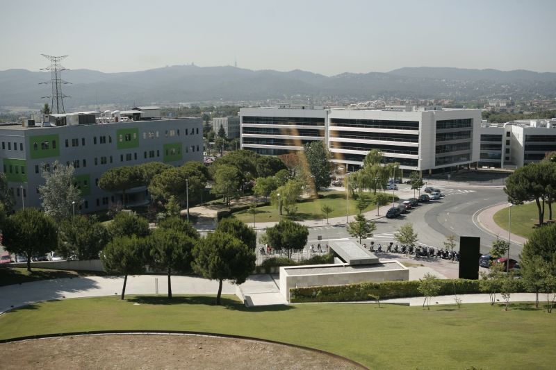 Imatge del polígon de Can Sant Joan, ubicat a Sant Cugat FOTO: Artur Ribera
