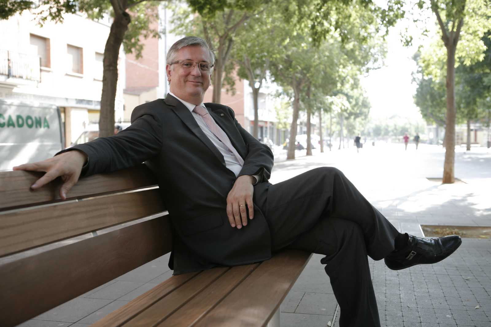 Martorell en una foto per una entrevista al TOT. FOTO: Artur Ribera