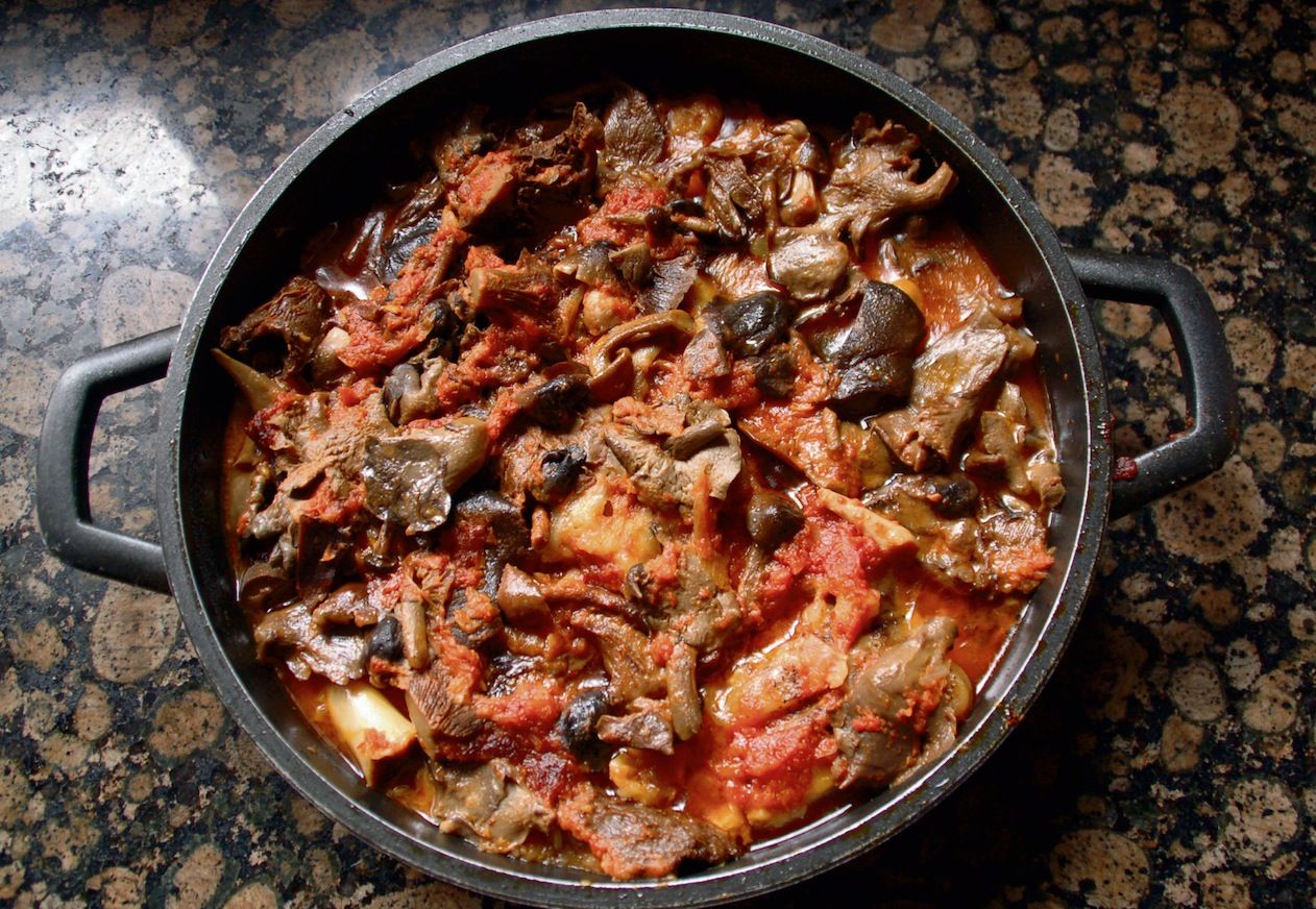 Un dels plats casolans d'una protagonista del reportatge. FOTO: Cedida