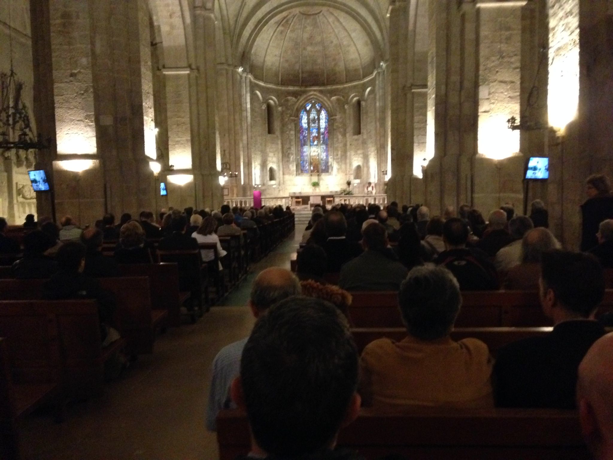 La missa ha tingut lloc aquest dilluns 30 de març. FOTO: Mireia Puente