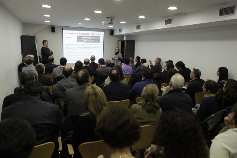 L'assemblea ordinària de socis es va fer el 23 de febrer. FOTO: Artur Ribera
