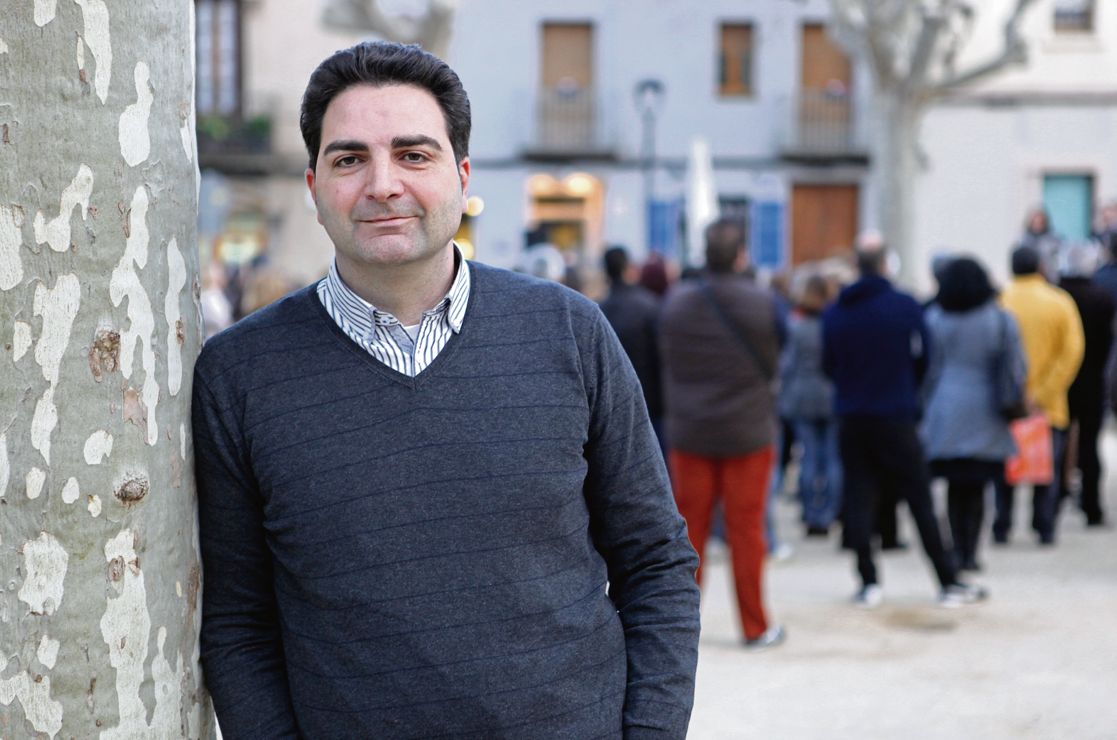 Ciprian es presenta per primera vegada a les eleccions municipals. FOTO: Artur Ribera