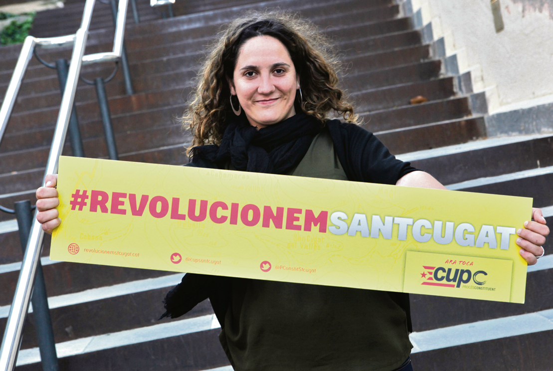 Gibert és la primera vegada que es presenta com a alcaldable. FOTO: Artur Ribera