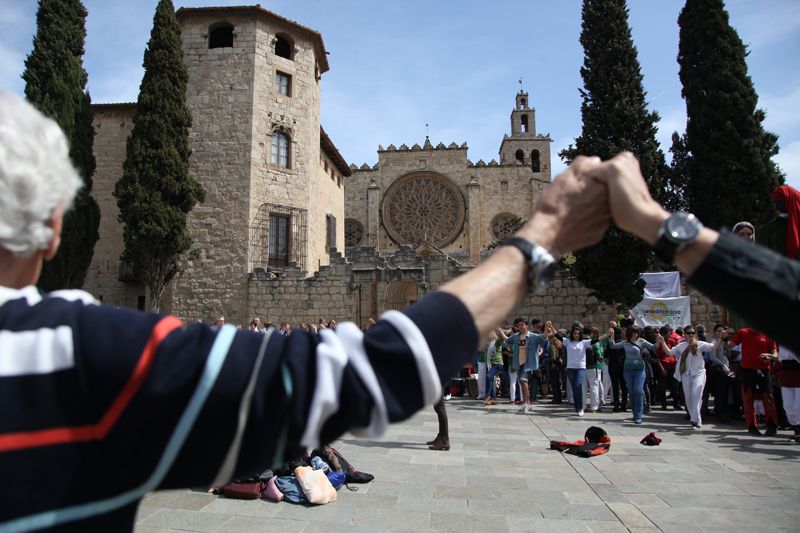 L'Entitat Sardanista dirigeix els seus cursos a persones de totes les edats FOTO: Cedida