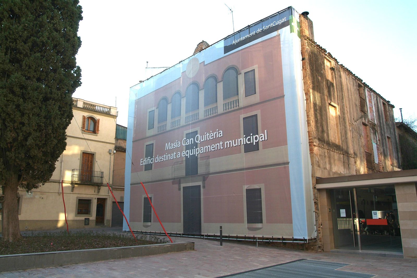 Can Quitèria serà el futur centre Grau-Garriga d'Art Tèxtil. FOTO: Artur Ribera