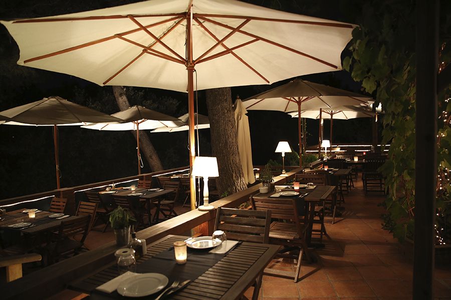 La Casa Blava és genial per a copes i reunions chill-out. FOTO: cedida