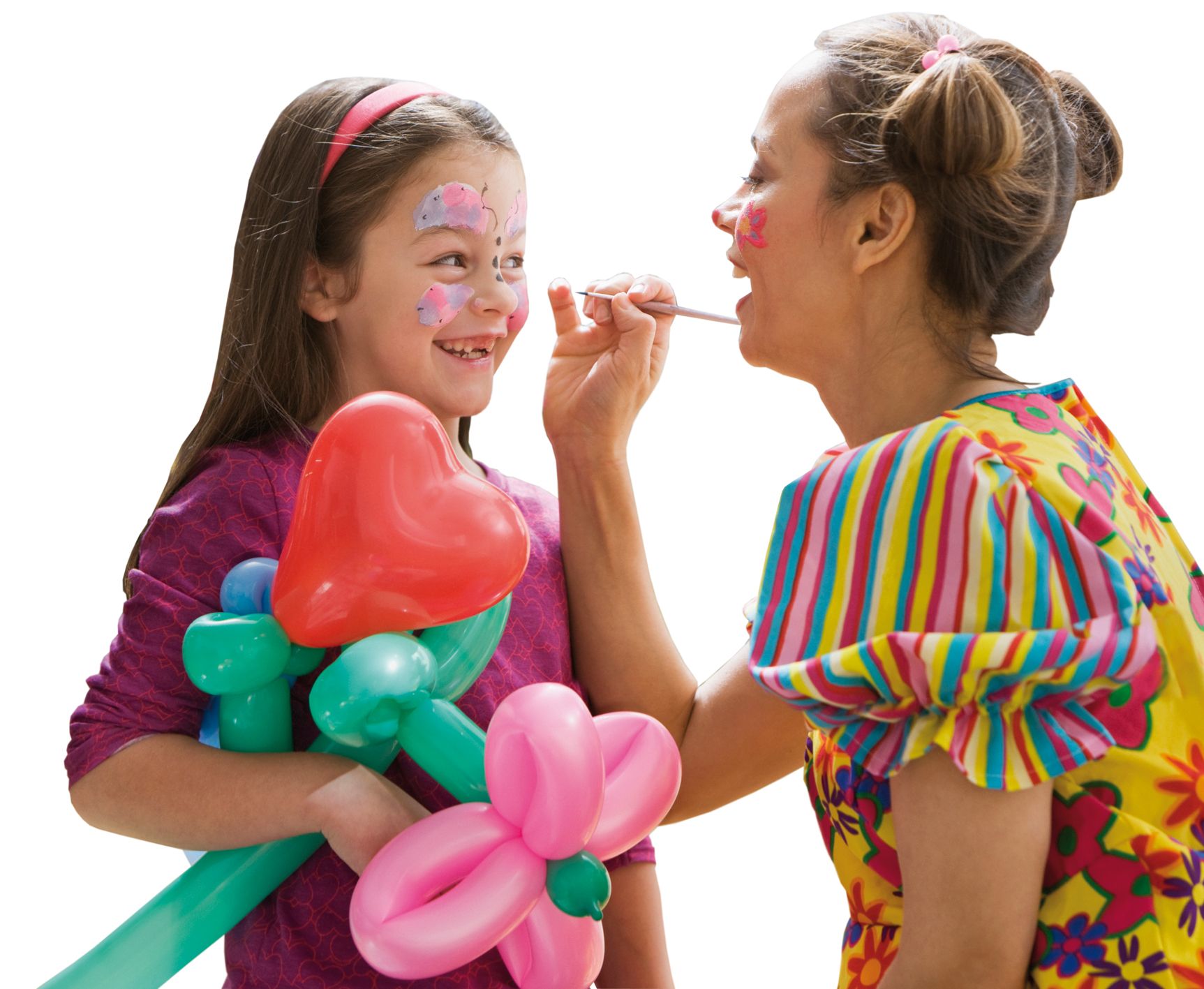 Maquillatge infantil i un iPad mini a l'estand del TOT Sant Cugat