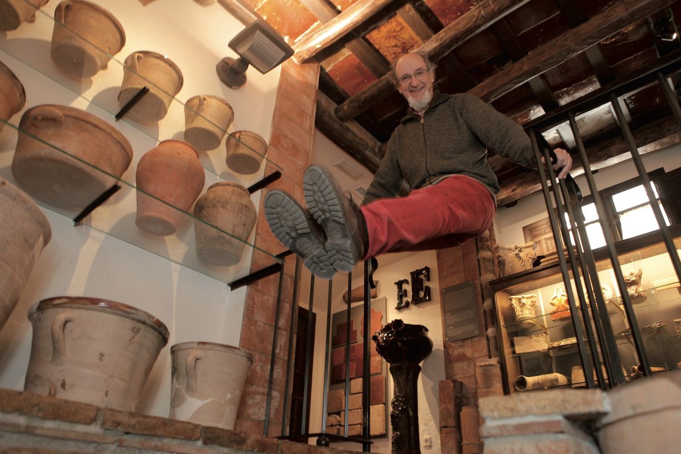 Frederic Cabanas: “Els quatre euros que fem pagar d’entrada serveixen per mantenir el museu, ja que és privat”