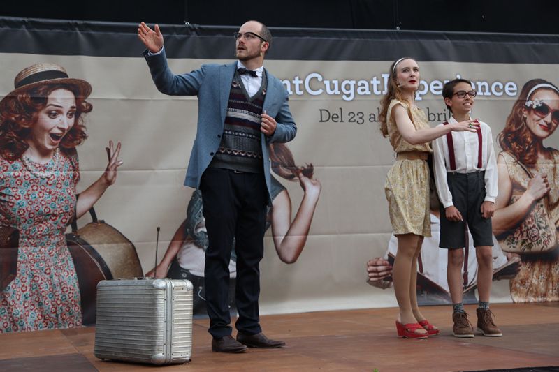   Divendres: Inauguració oficial de Sant Cugat Experience a la Plaça d'Octavià. FOTOS: Lali Puig