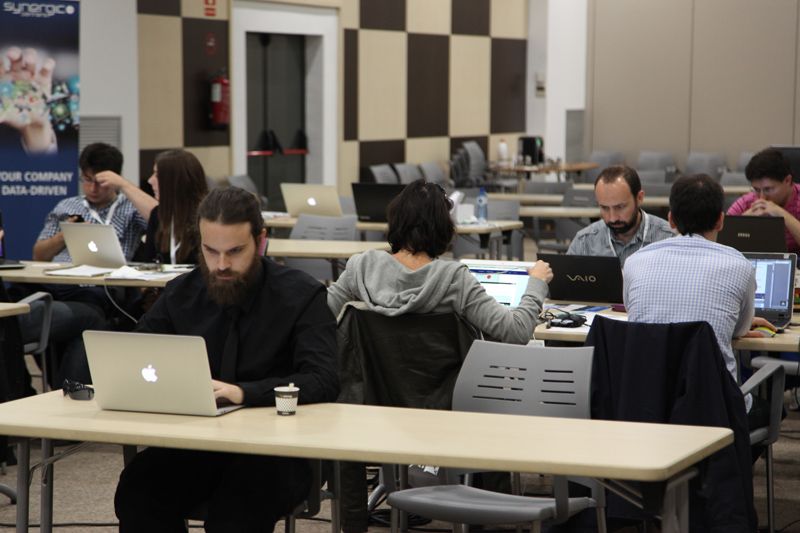 Dissabte: Datathon al SC Trade Center. FOTOS: Lali Puig