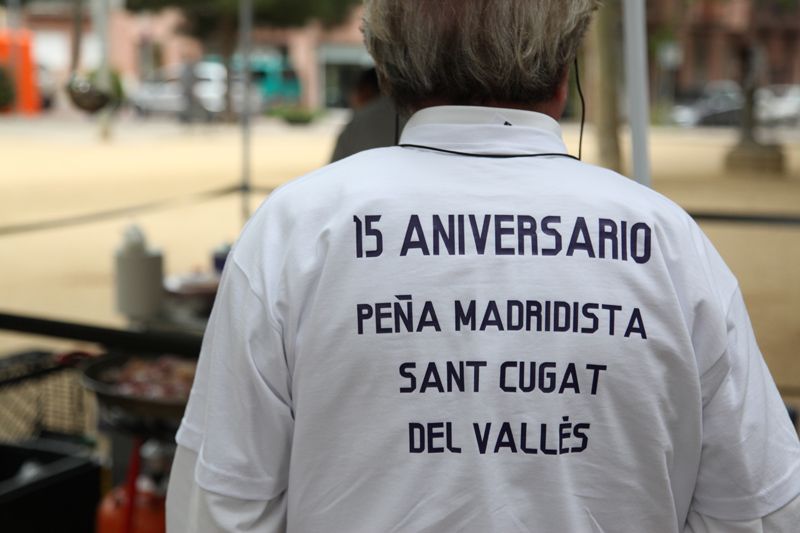 La Penya Madridista ha celebrat els seus 15 anys. FOTO: Lali Puig
