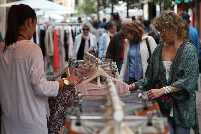 Els comerços han sortit al carrer amb el Shopping Street Experience. FOTO: Lali Puig