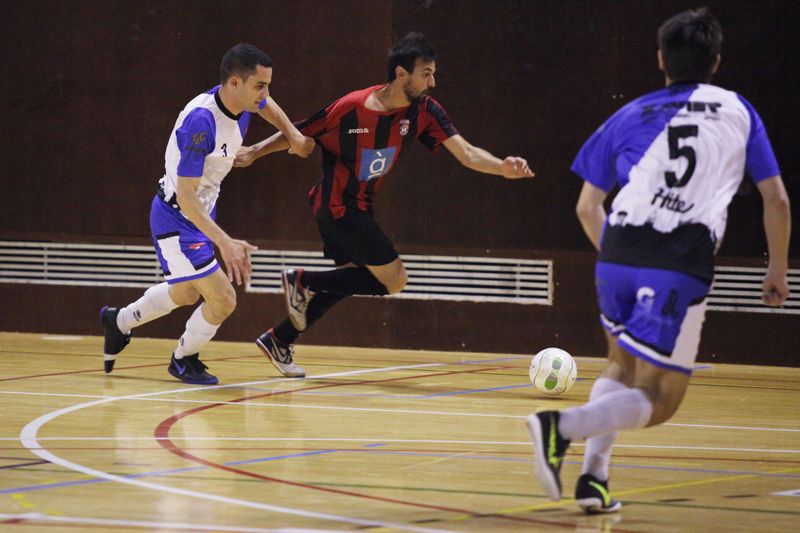 El Futbol Sala Sant Cugat encara ha de jugar 6 partits per acabar la temporada. FOTO: Lali Puig
