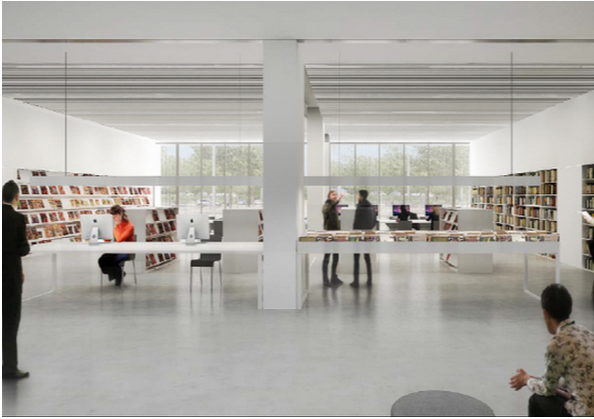 La Biblioteca Miquel Batllori es va inaugurar el passat mes de març. FOTO: Arxiu