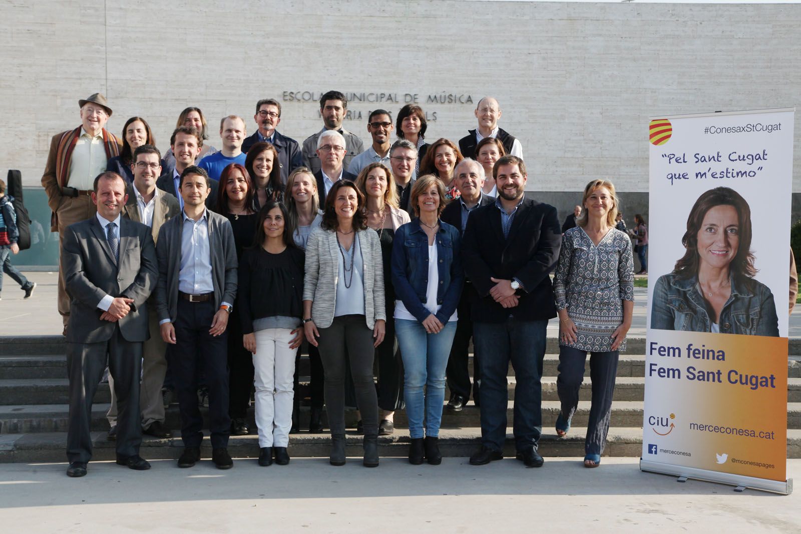 A les eleccions municipals, era Convergència i Unió. FOTO: Lali Puig