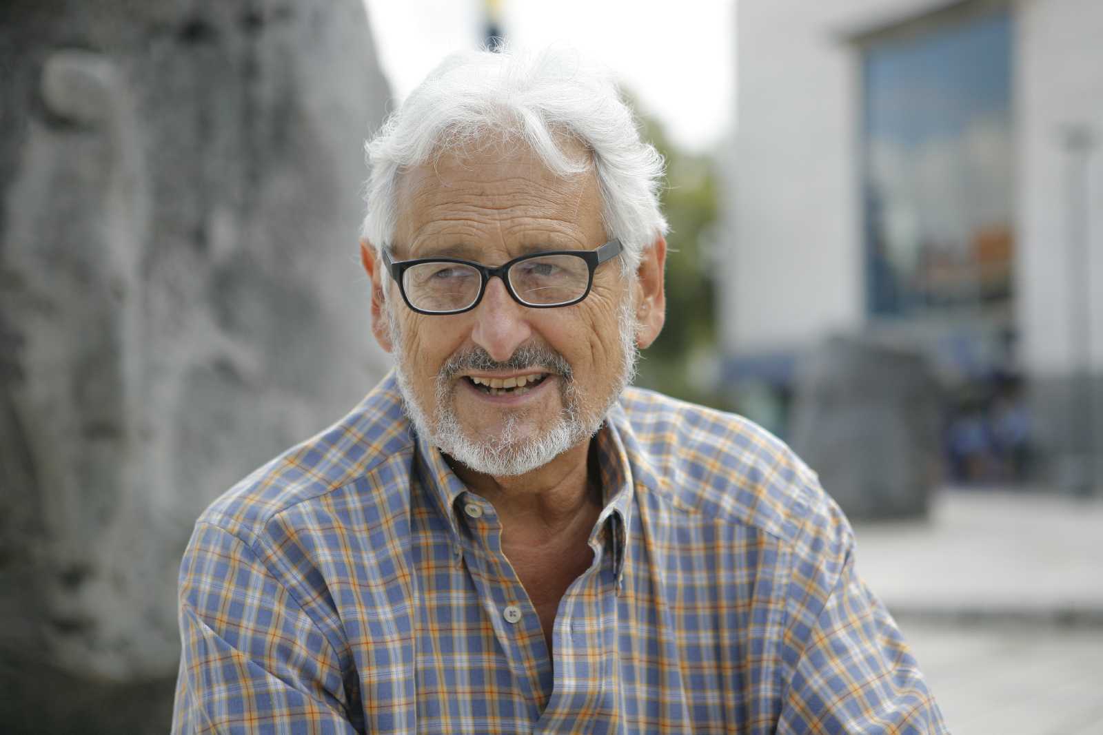 Àngel Comas en una entrevista per al TOT Sant Cugat FOTO: Artur Ribera