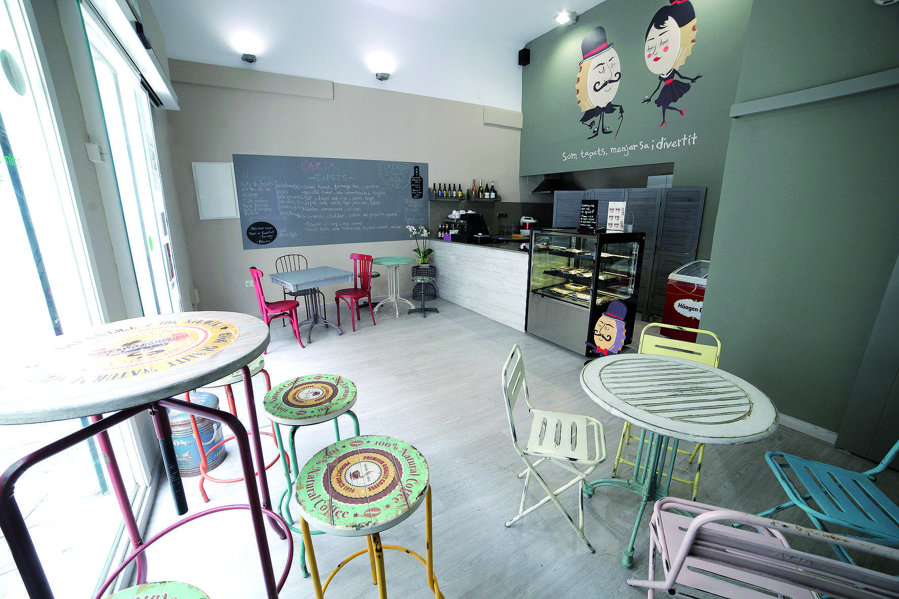 A Tapets podràs tastar els autèntics rotllets coreans. FOTO: Artur Ribera 