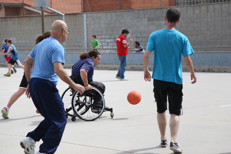  2n Torneig Solidari de Bàsquet Inclusiu a les Pistes de Sant Francesc. FOTOS: Lali Puig