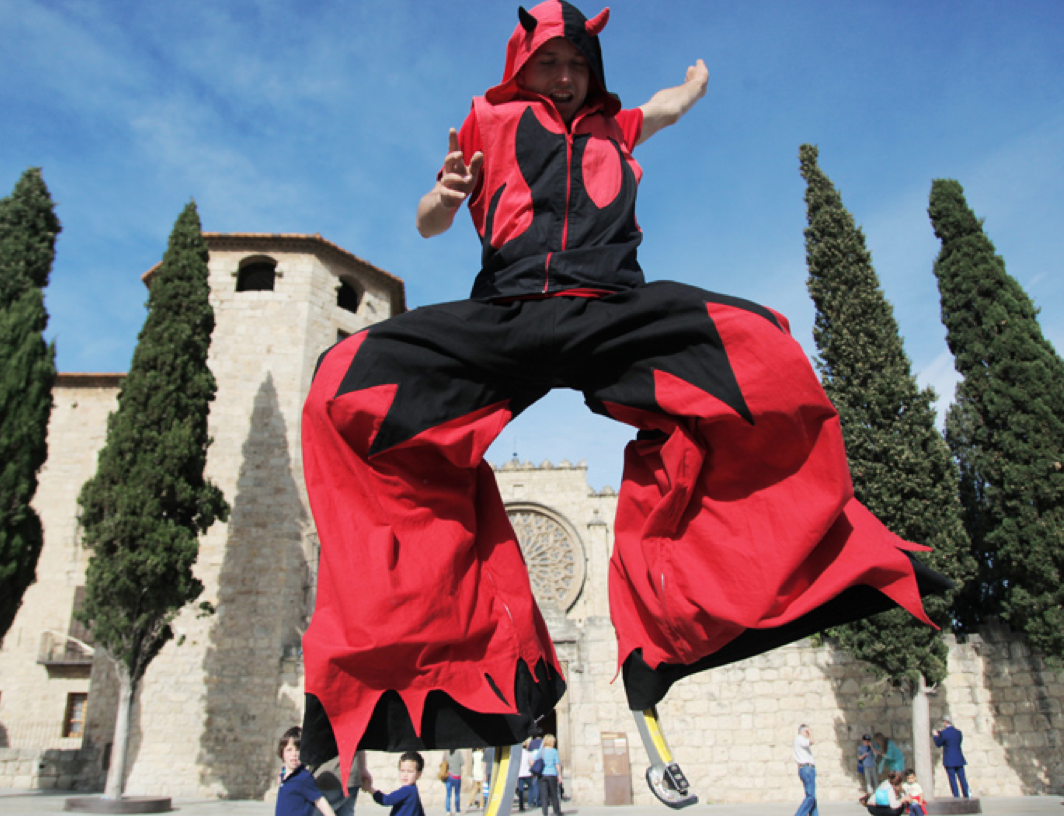 Diables de Sant Cugat celebren l'Encabronada FOTO: Lali Puig