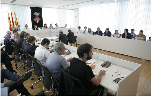 La moció s'ha donat a conèixer en el transcurs del Ple d'aquest dilluns. FOTO: Artur Ribera