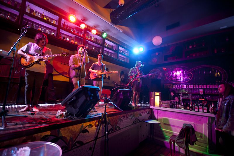 Imatge d'un concert al Cafè Belgrado FOTO: Cedida