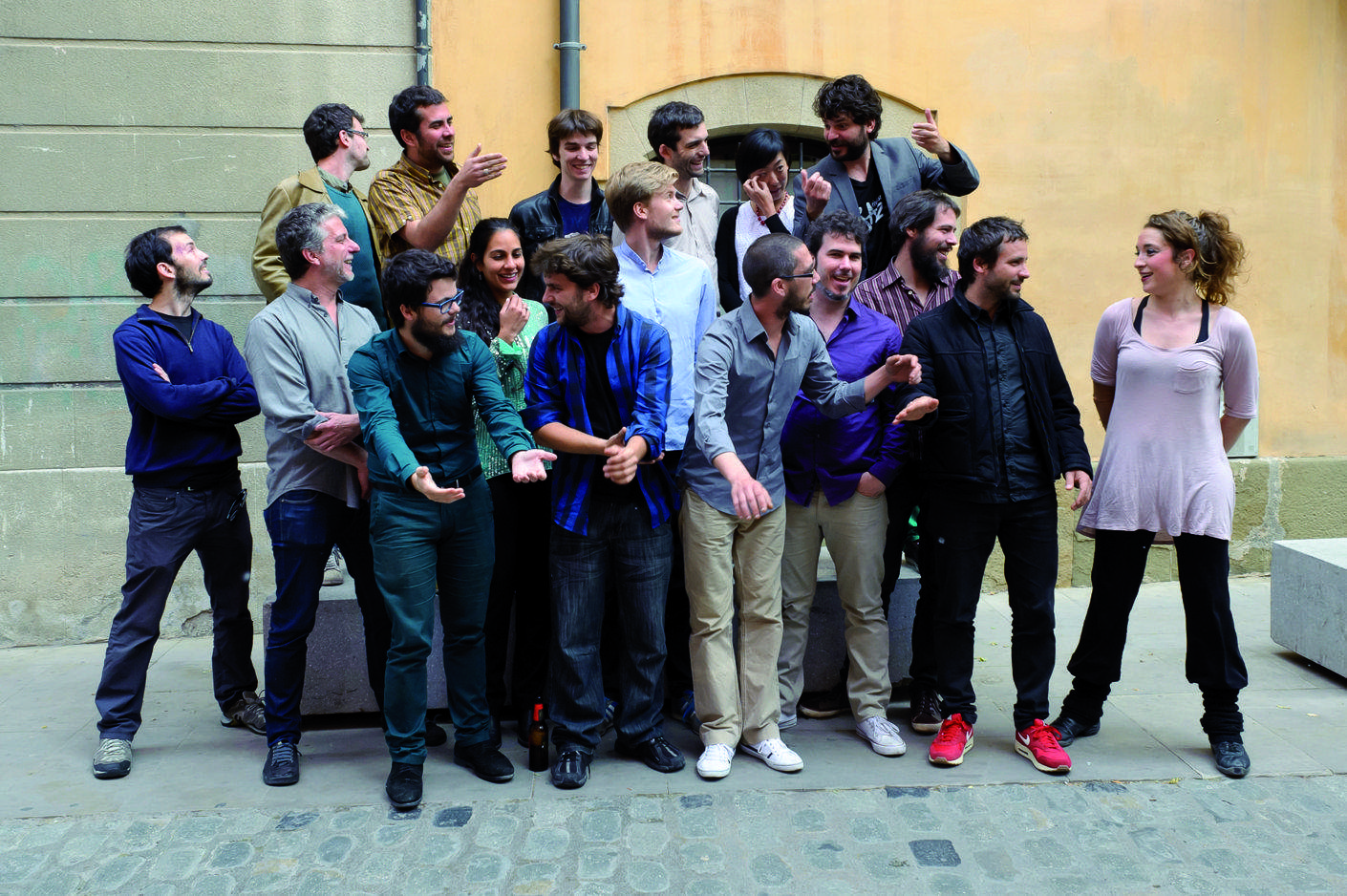 David Mengual Free Spirits Big Band amb la coreògrafa Juliette Louste.