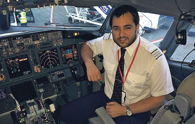 Sergi Vulart vola a destinacions europees amb Norwegian Airlines. FOTO: Cedida