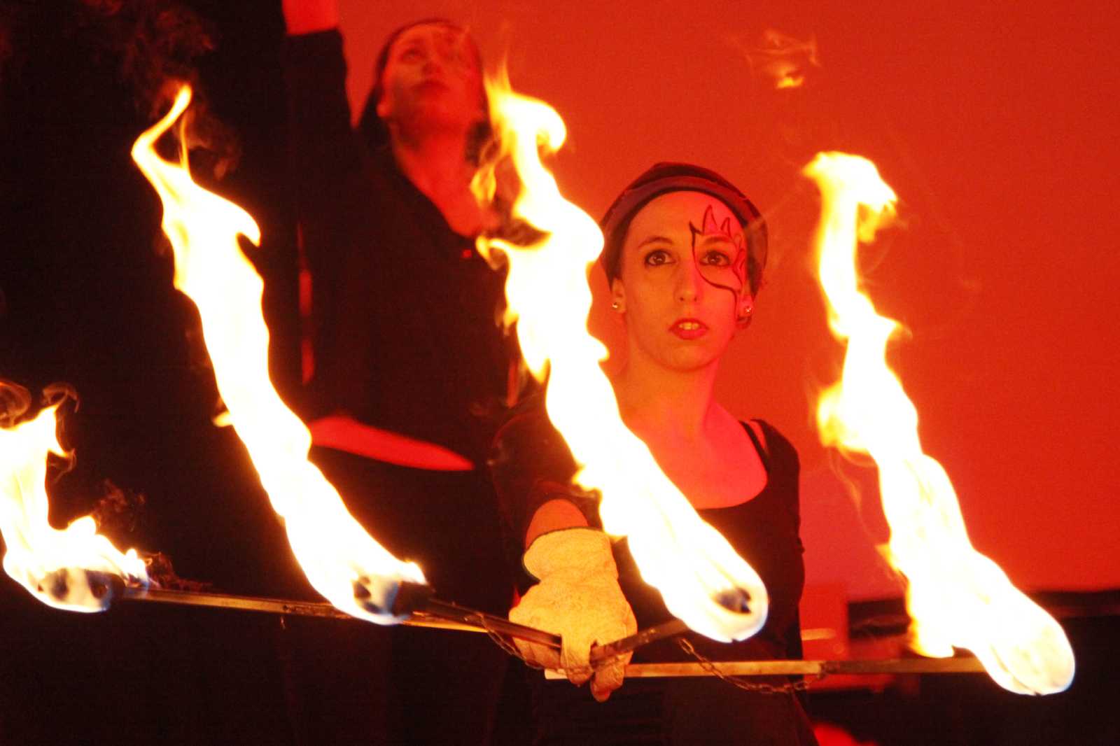 La cultura del foc a Sant Cugat  FOTO: Lali Puig