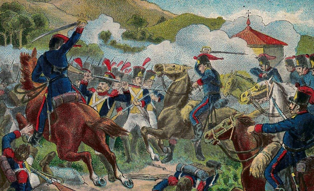 La batalla de Sant Cugat va ser al 1808. FOTO: Cedida