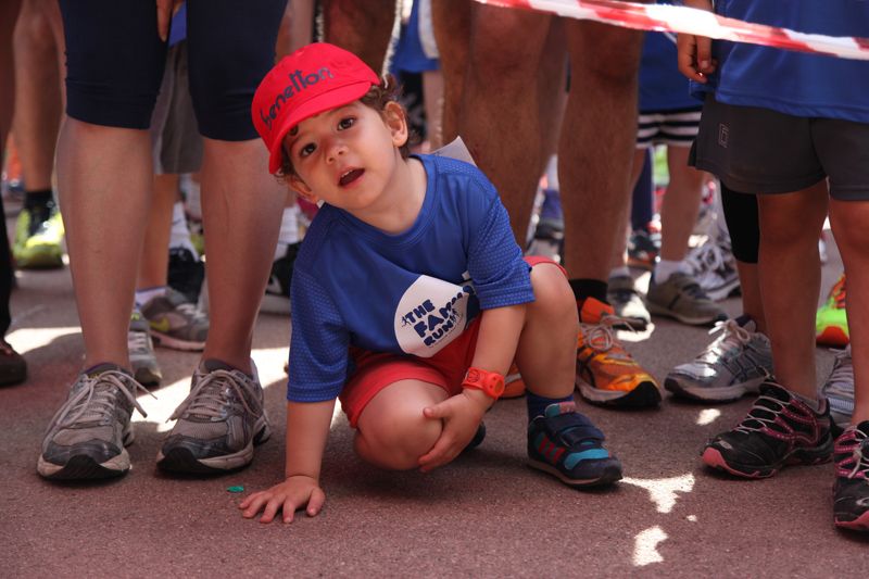 1a The Family Run entre el Parc Central i el Turó de Can Mates.  FOTOS: Lali Puig