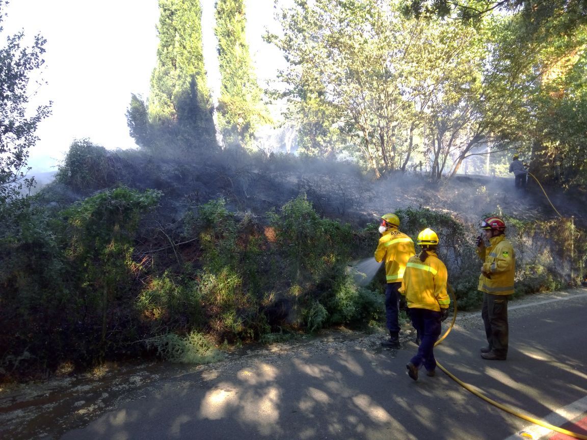 Aquest cap de setmana els serveis d'emergència han hagut d'intervenir en dos incendis. FOTO: Cedida