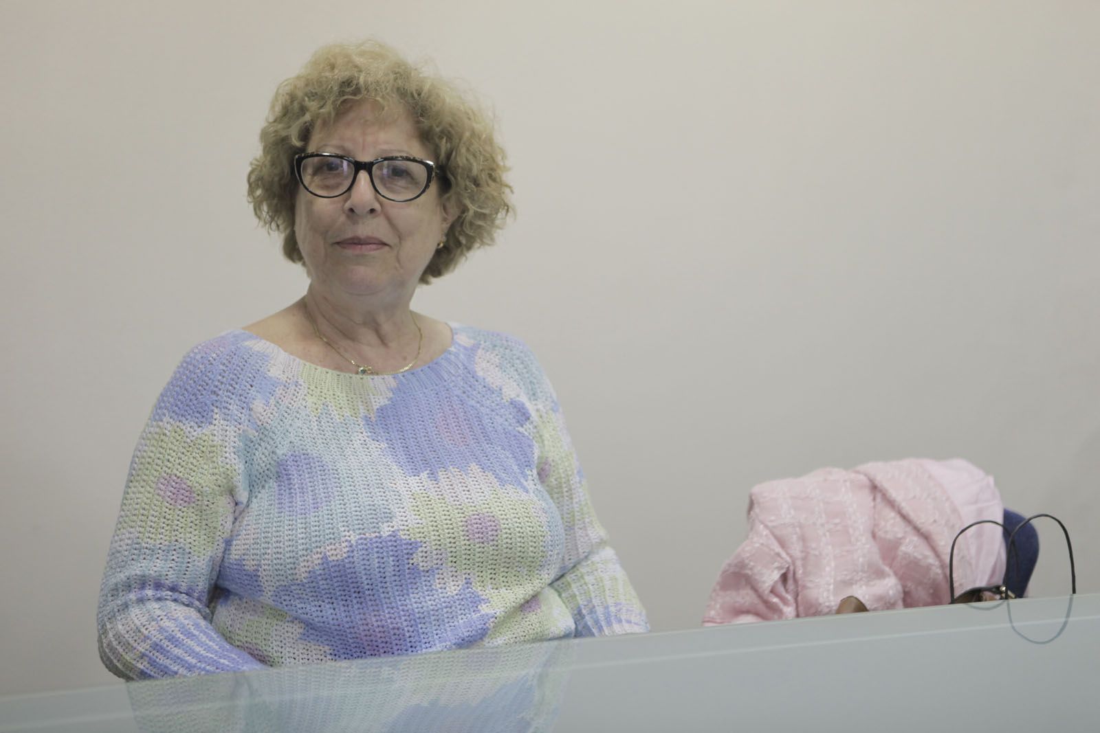 Maria Pérez va viatjar 700 km amb un despreniment de retina. FOTO: Artur Ribera 