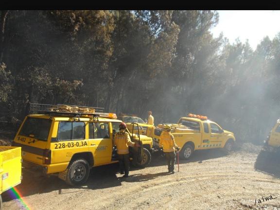 Els efectius santcugatencs. FOTO: Cedida