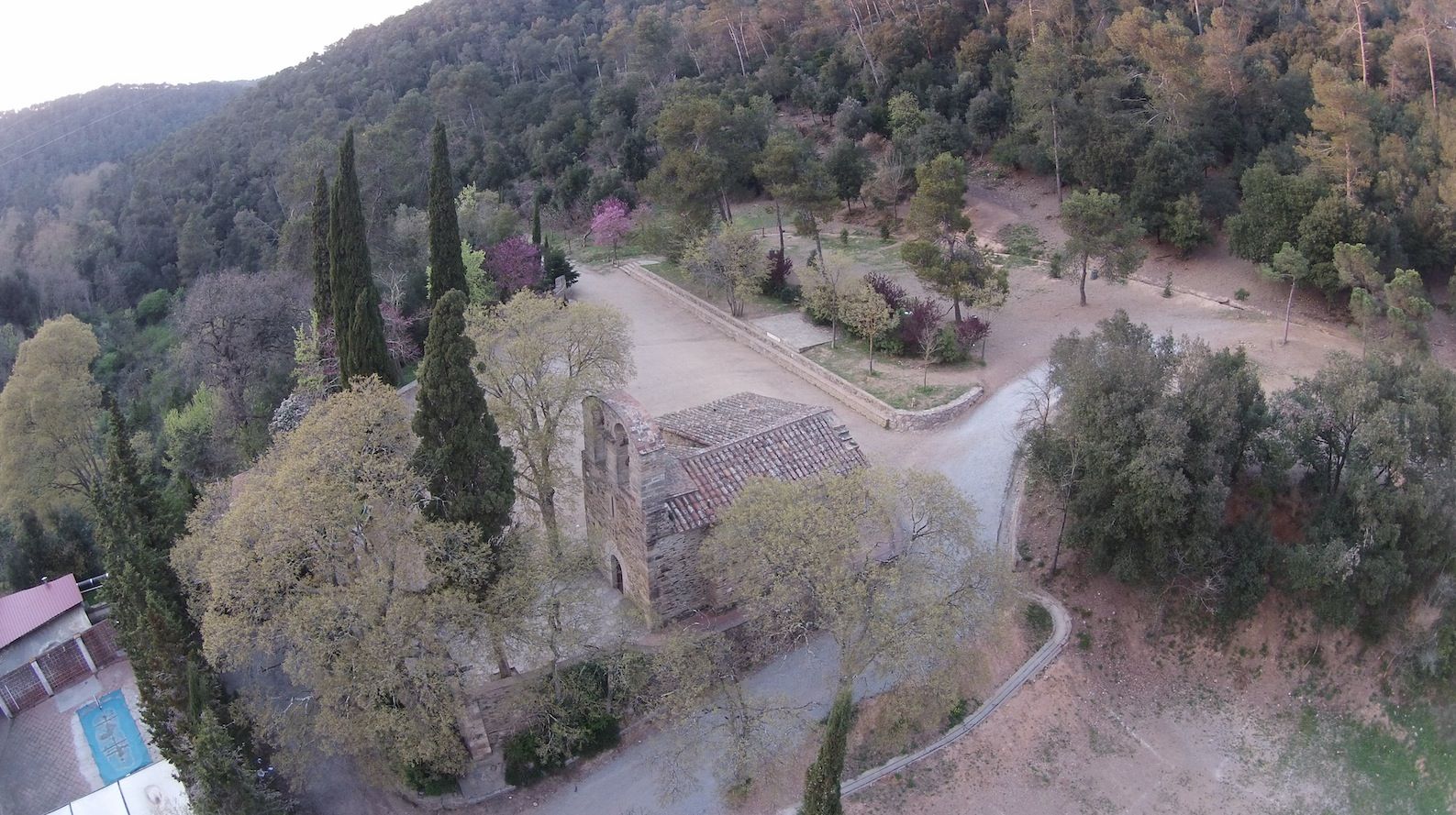 Sant Medir a vista d'ocell