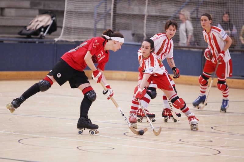 El PHC Sant Cugat femení ha sortit del descens i el Girona perdria ara la categoria. FOTO: Lali Puig
