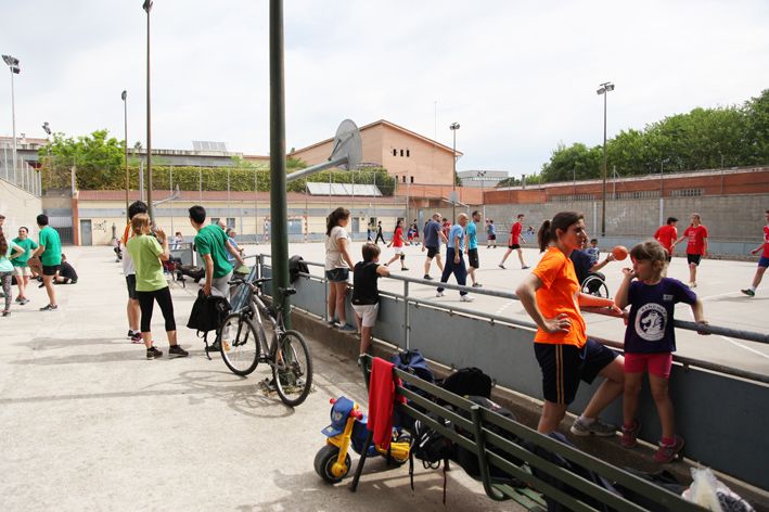 Pistes del barri de Sant Francesc. FOTO: Arxiu