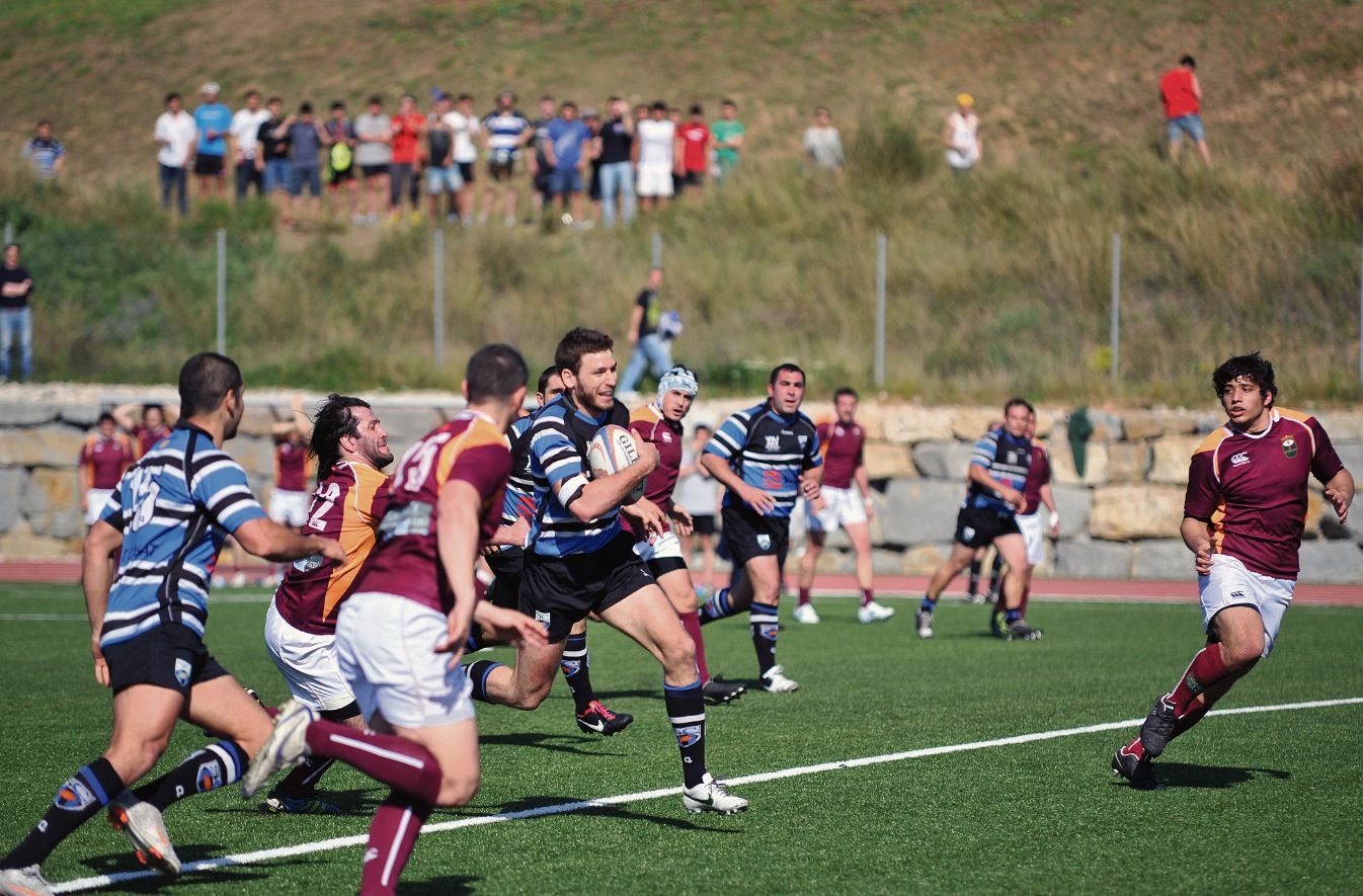 CR Sant Cugat i Alcobendas Rugby ja es van enfrontar la temporada 2012-2013 en les semifinals del play-off d'ascens. FOTO: Amanda Bernal